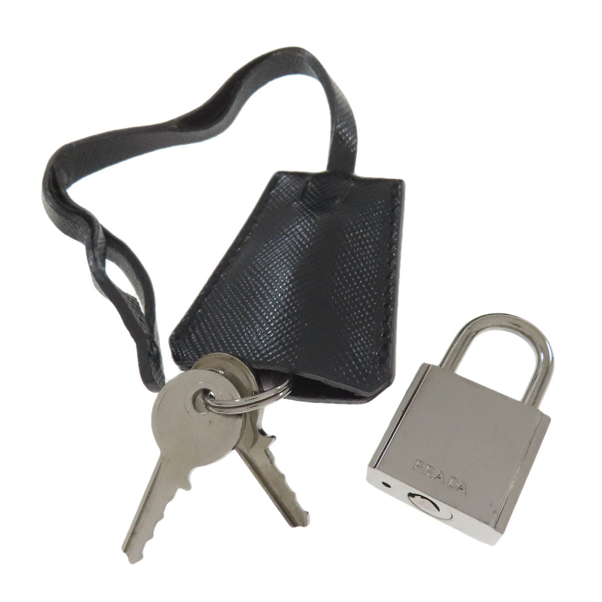 PRADA Handbag Nylon black logo