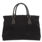 PRADA Handbag Nylon black logo