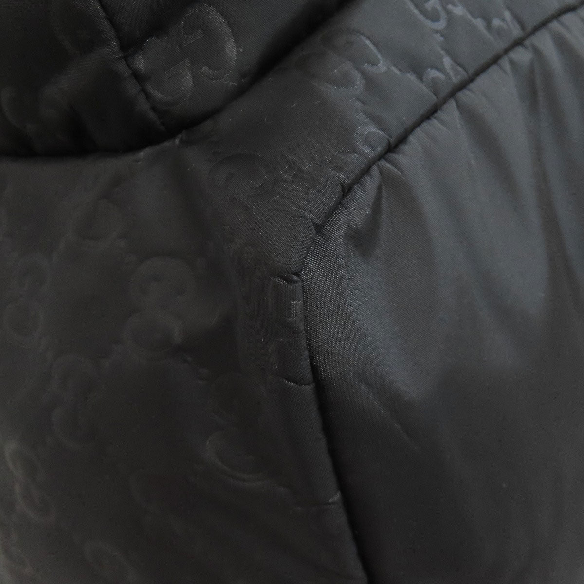 GUCCI Backpack 510343 Nylon black Outlet GG