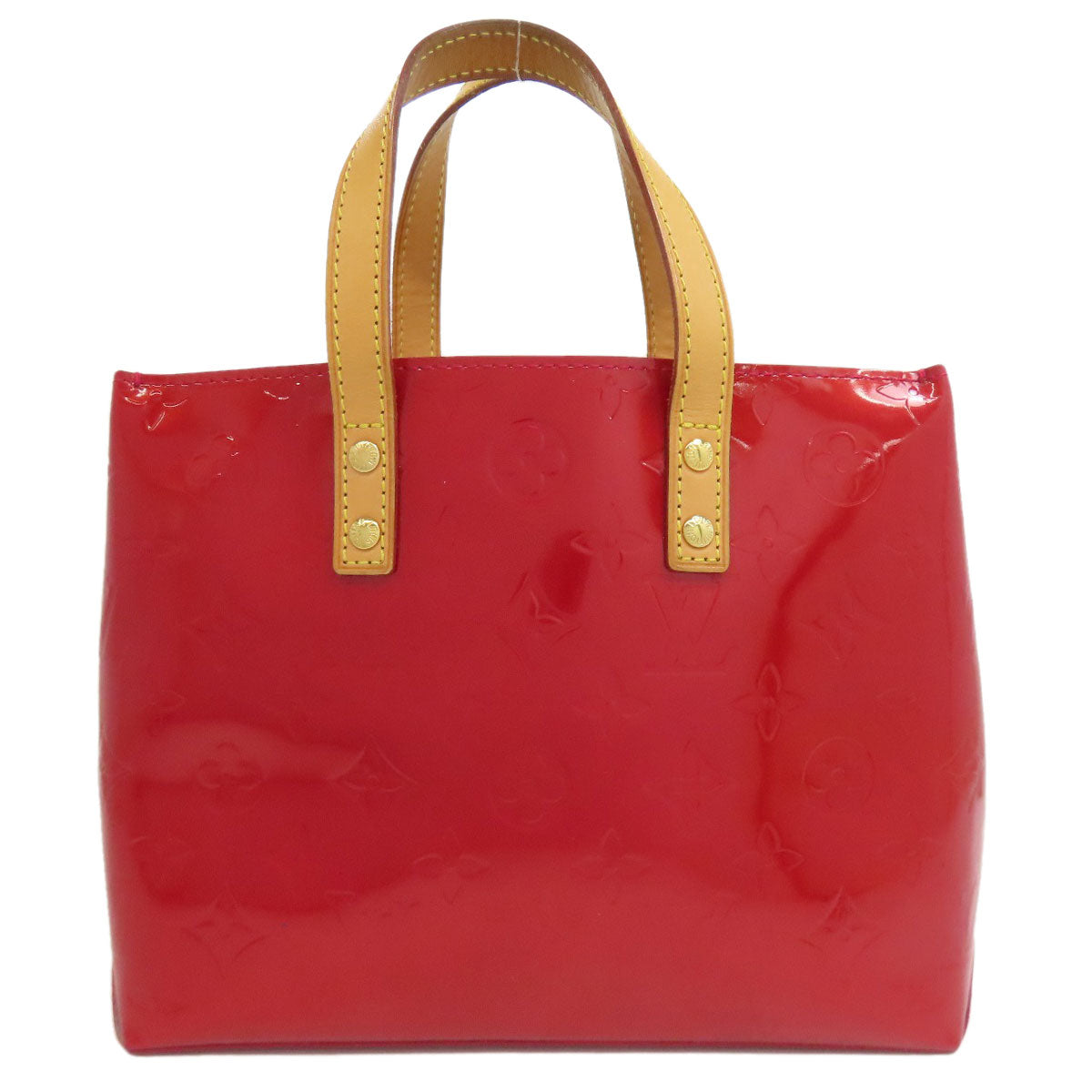 LOUIS VUITTON Handbag M91990 Vernis Red Lead PM