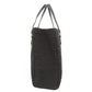 FENDI Tote Bag canvas black Zucca Pattern