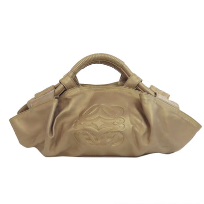 LOEWE Handbag lambskin gold Nappa Aire