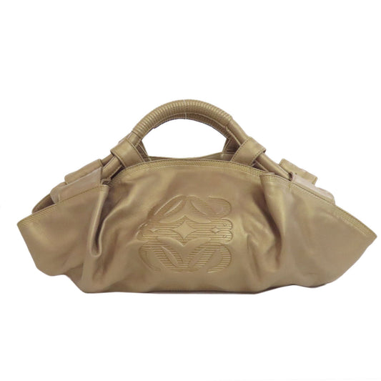 LOEWE Handbag lambskin gold Nappa Aire