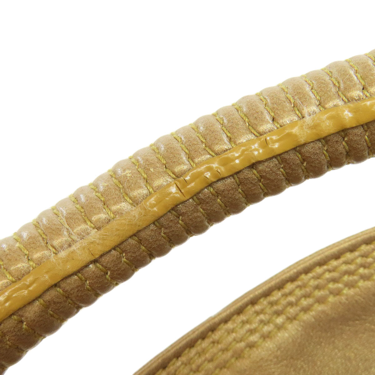 LOEWE Handbag lambskin gold Nappa Aire
