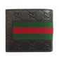 GUCCI Bifold Wallet 408826 Calfskin black GG Signature Shima Sherry Line