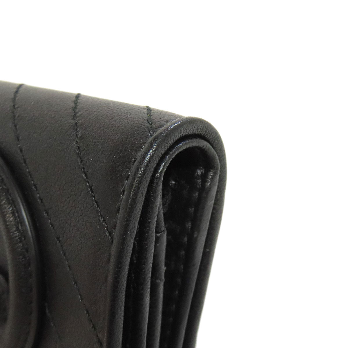 GUCCI Bifold Wallet 760317 Calfskin black Blondy