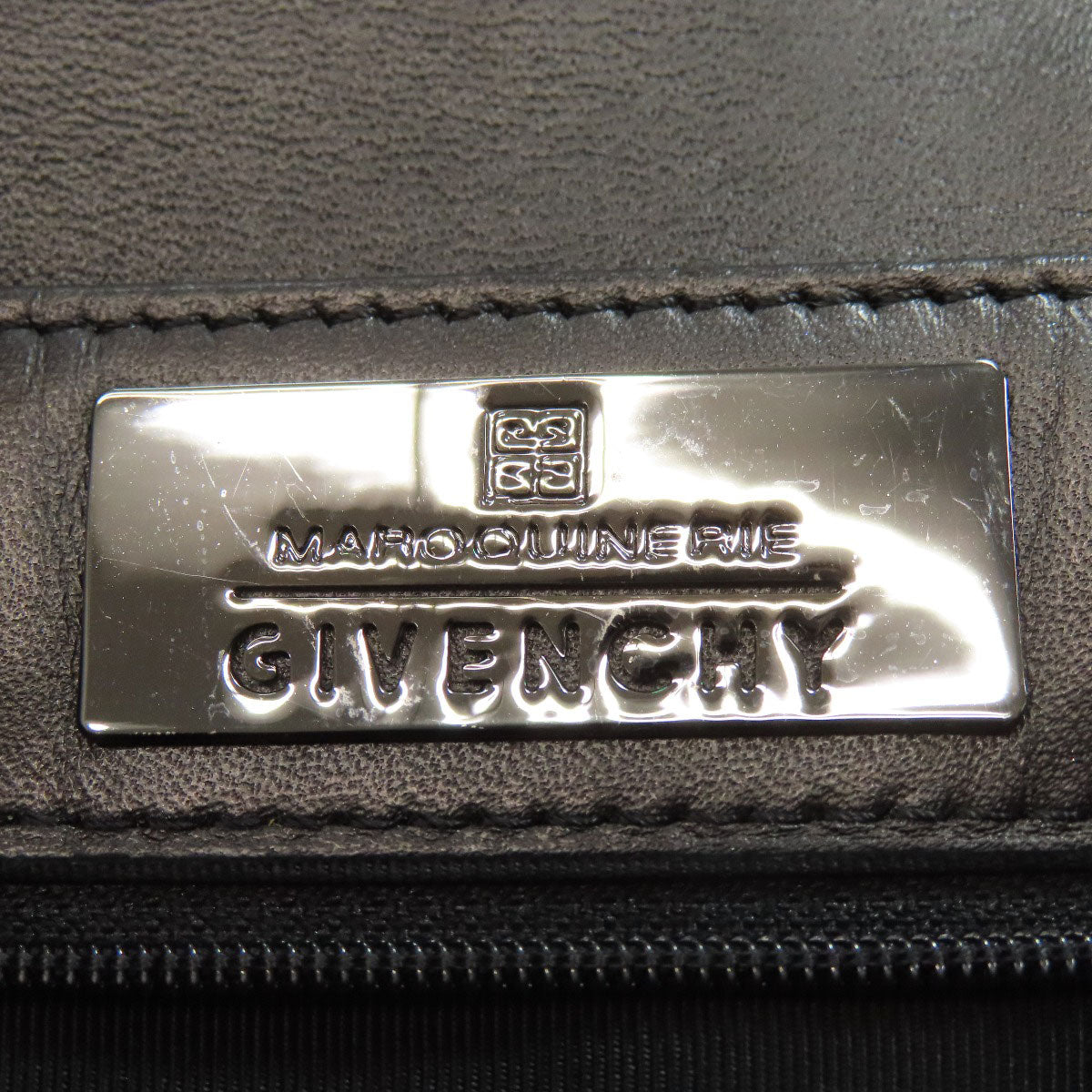 Givenchy Shoulder Bag leather black one belt