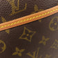 LOUIS VUITTON Handbag M47270 Monogram canvas Brown Deauville