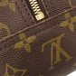 LOUIS VUITTON Handbag M47270 Monogram canvas Brown Deauville