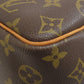 LOUIS VUITTON Handbag M47270 Monogram canvas Brown Deauville
