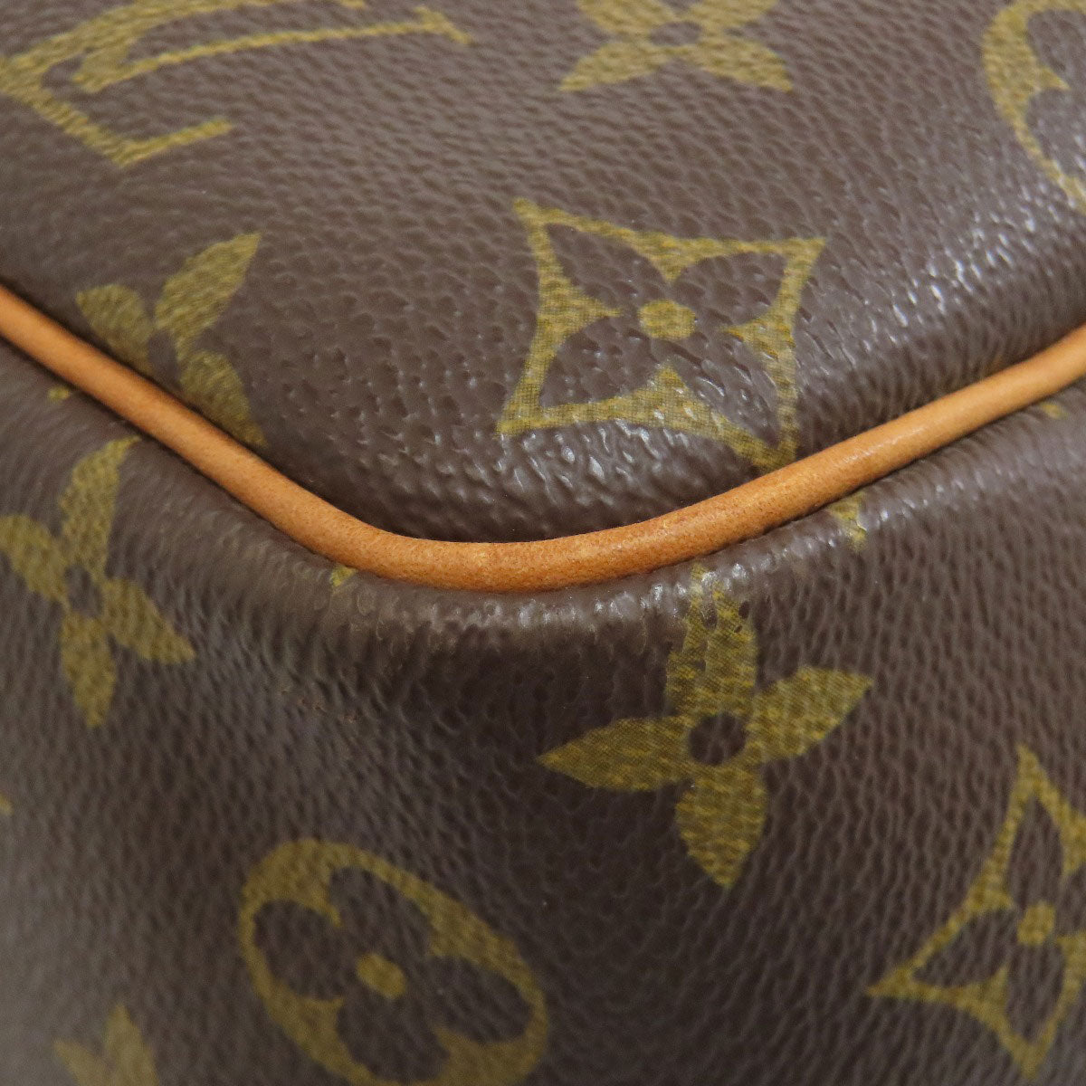 LOUIS VUITTON Handbag M47270 Monogram canvas Brown Deauville
