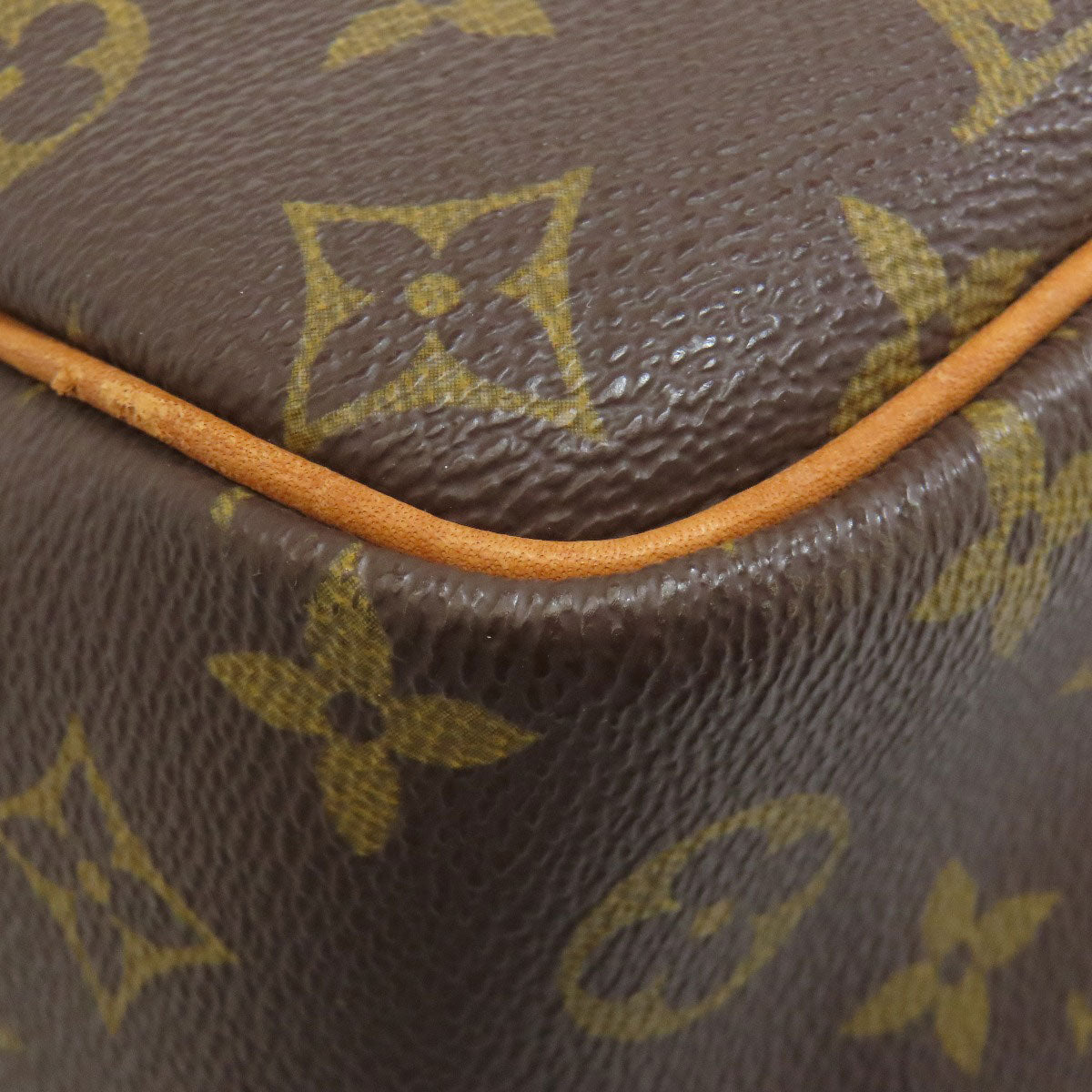 LOUIS VUITTON Handbag M47270 Monogram canvas Brown Deauville