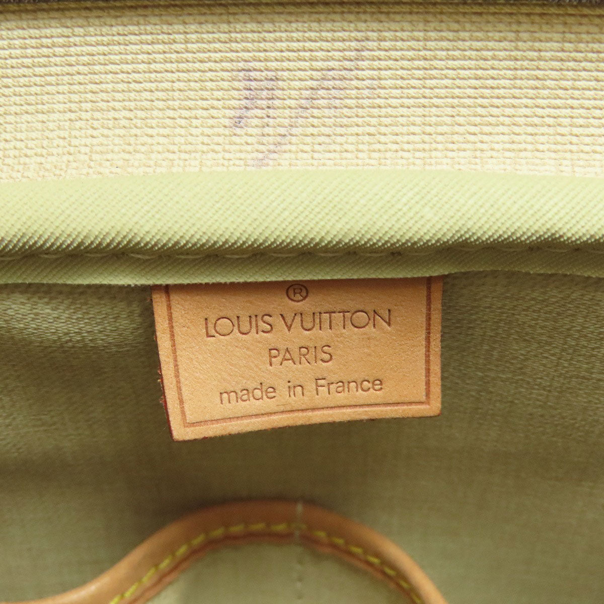 LOUIS VUITTON Handbag M47270 Monogram canvas Brown Deauville