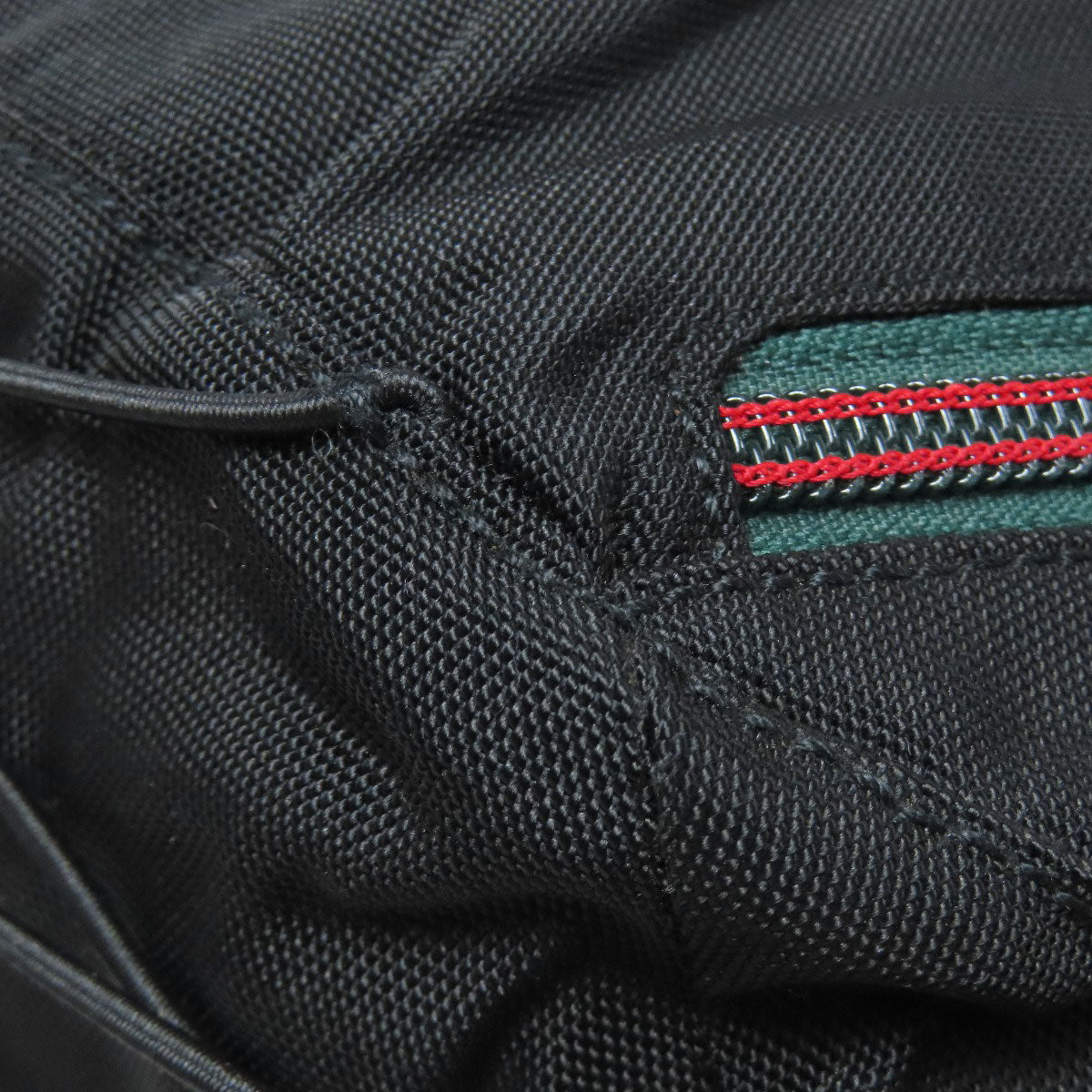 GUCCI Sling bag 122350 Nylon canvas black Sherry line