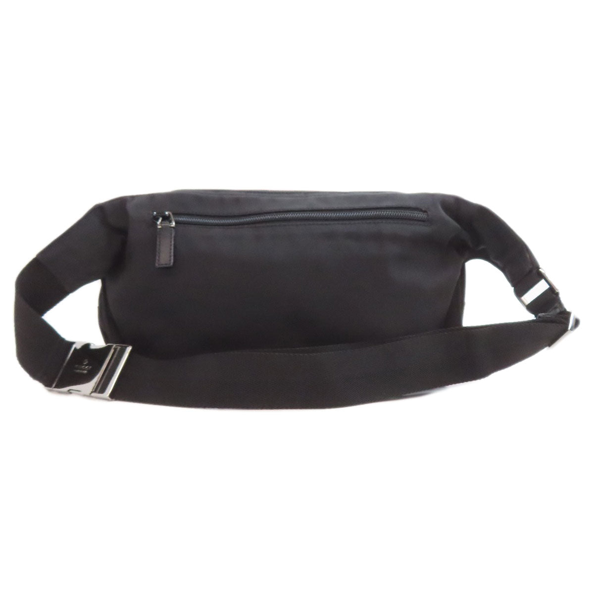 GUCCI Sling bag 122350 Nylon canvas black Sherry line