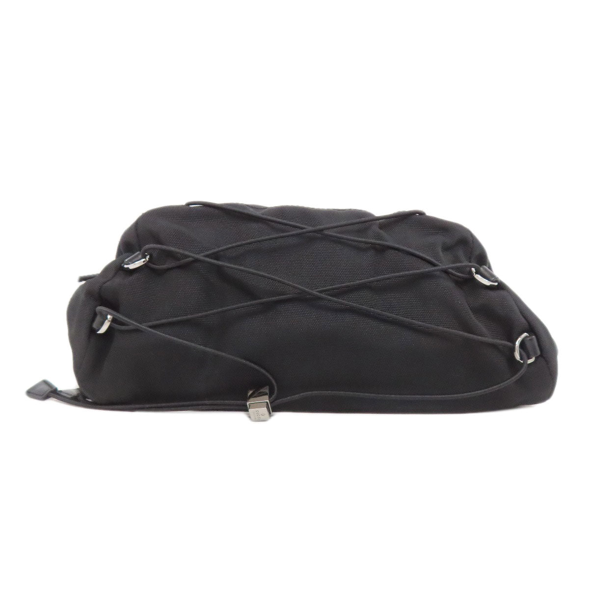 GUCCI Sling bag 122350 Nylon canvas black Sherry line