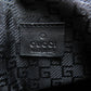 GUCCI Sling bag 122350 Nylon canvas black Sherry line