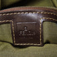 FENDI Handbag canvas Brown Zucca Pattern