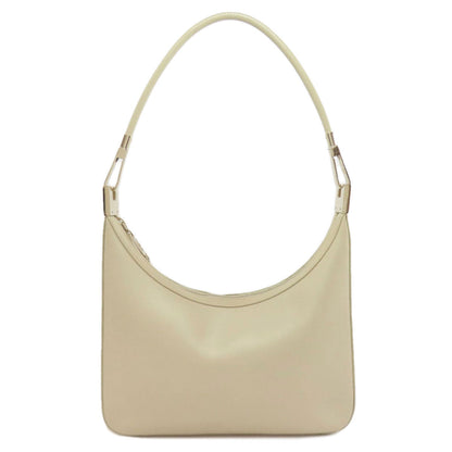 GUCCI Shoulder Bag 001・3312 leather white one belt