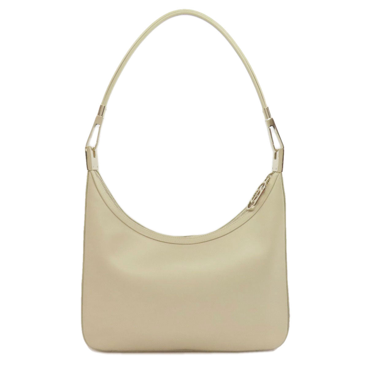 GUCCI Shoulder Bag 001・3312 leather white one belt