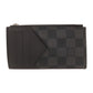 LOUIS VUITTON Coin case N64038 Damier canvas black Coin card holder