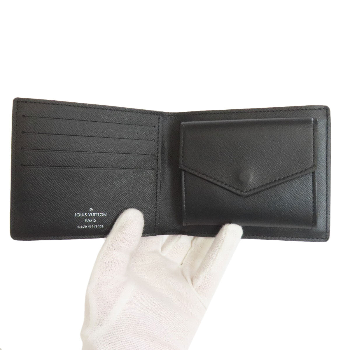 LOUIS VUITTON Bifold Wallet M62545 Monogram canvas black Portefeuille・Marco