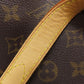 LOUIS VUITTON Handbag M51156 Monogram canvas Brown Batignolles