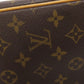 LOUIS VUITTON Handbag M51156 Monogram canvas Brown Batignolles