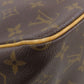 LOUIS VUITTON Handbag M51156 Monogram canvas Brown Batignolles