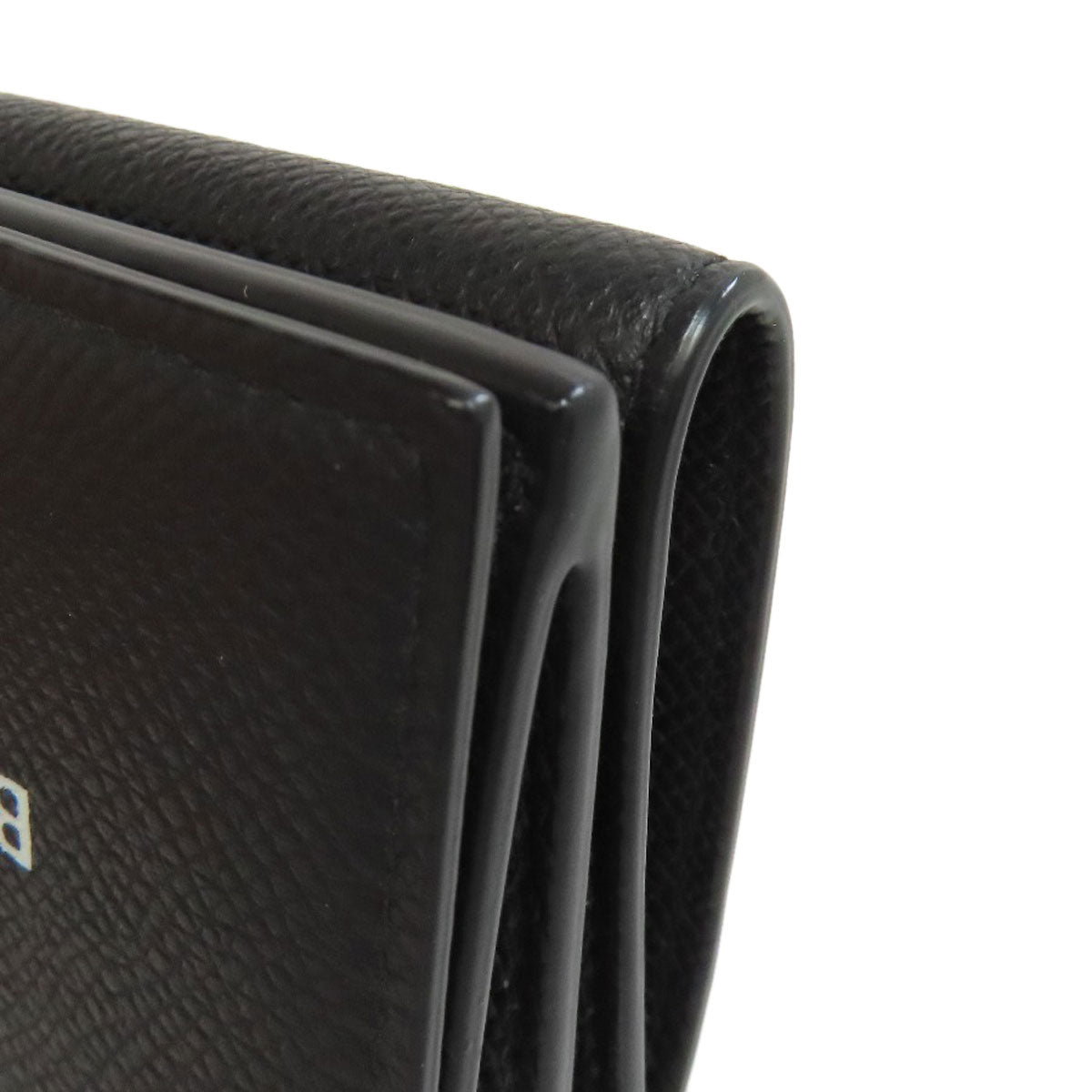 BALENCIAGA Bifold Wallet 594412 leather black Compact wallet