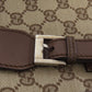 GUCCI Shoulder Bag 92562 canvas Brown Long Shoulder GG