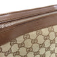GUCCI Shoulder Bag 92562 canvas Brown Long Shoulder GG