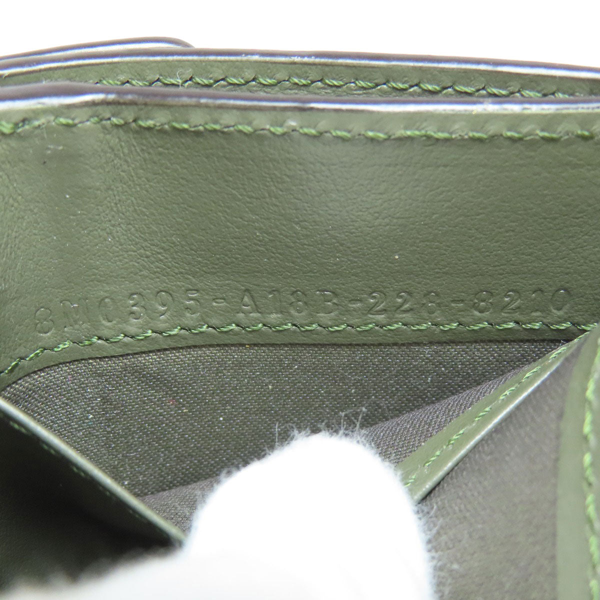 FENDI Bifold Wallet leather green Ehuise Fendi