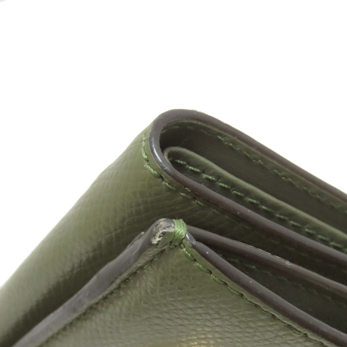FENDI Bifold Wallet leather green Ehuise Fendi