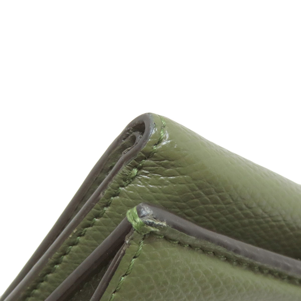 FENDI Bifold Wallet leather green Ehuise Fendi