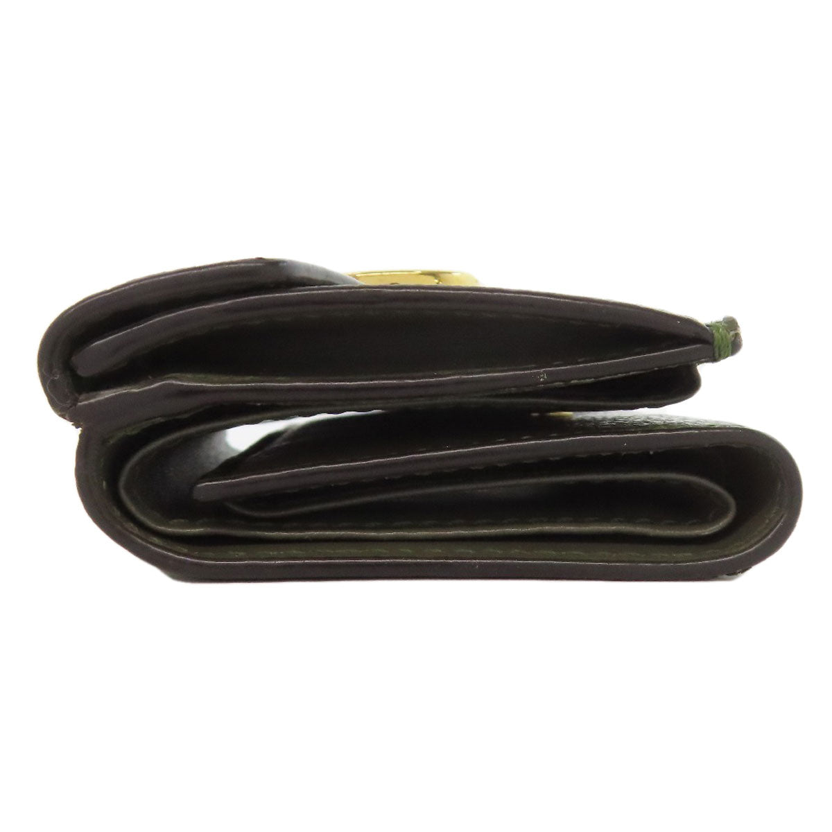FENDI Bifold Wallet leather green Ehuise Fendi