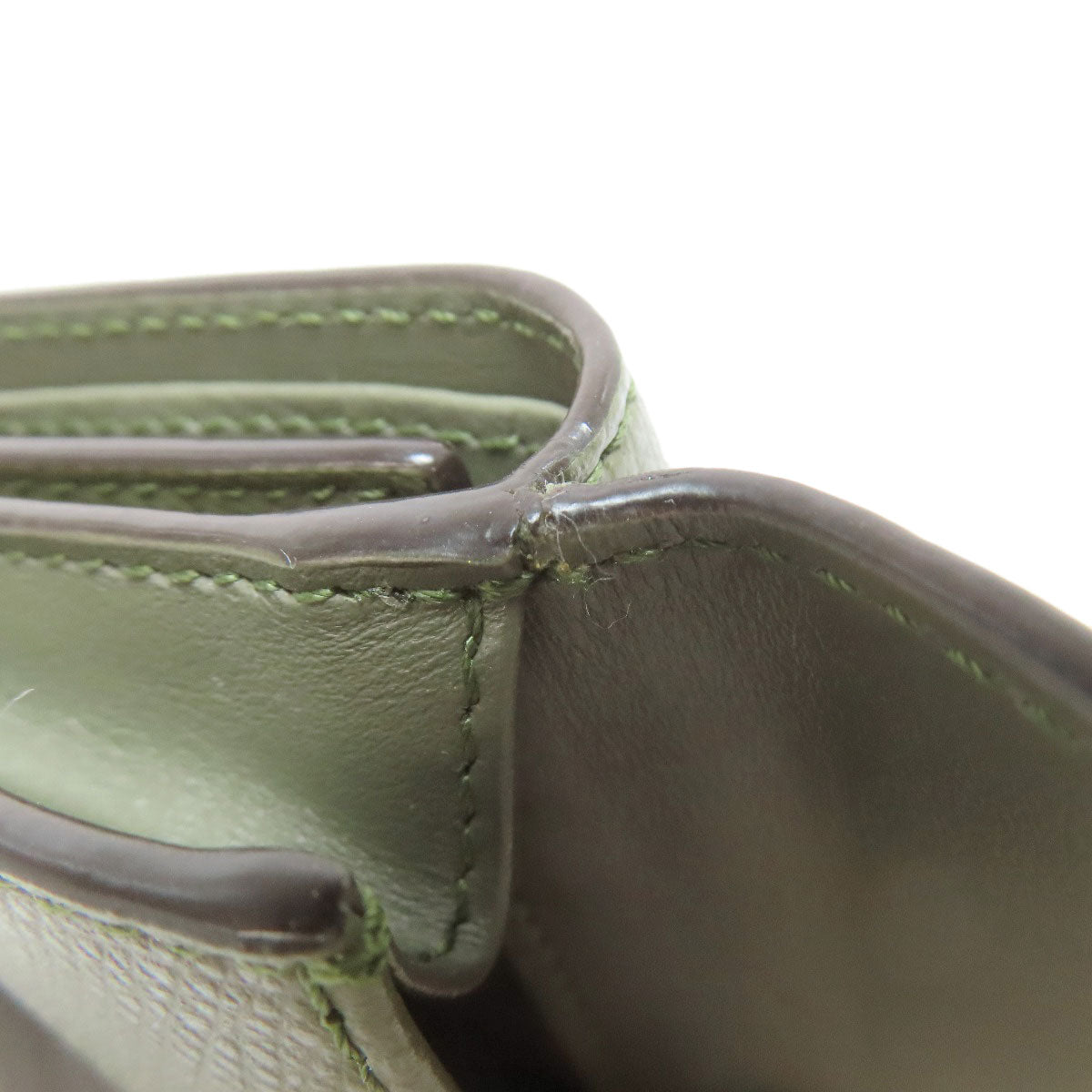 FENDI Bifold Wallet leather green Ehuise Fendi