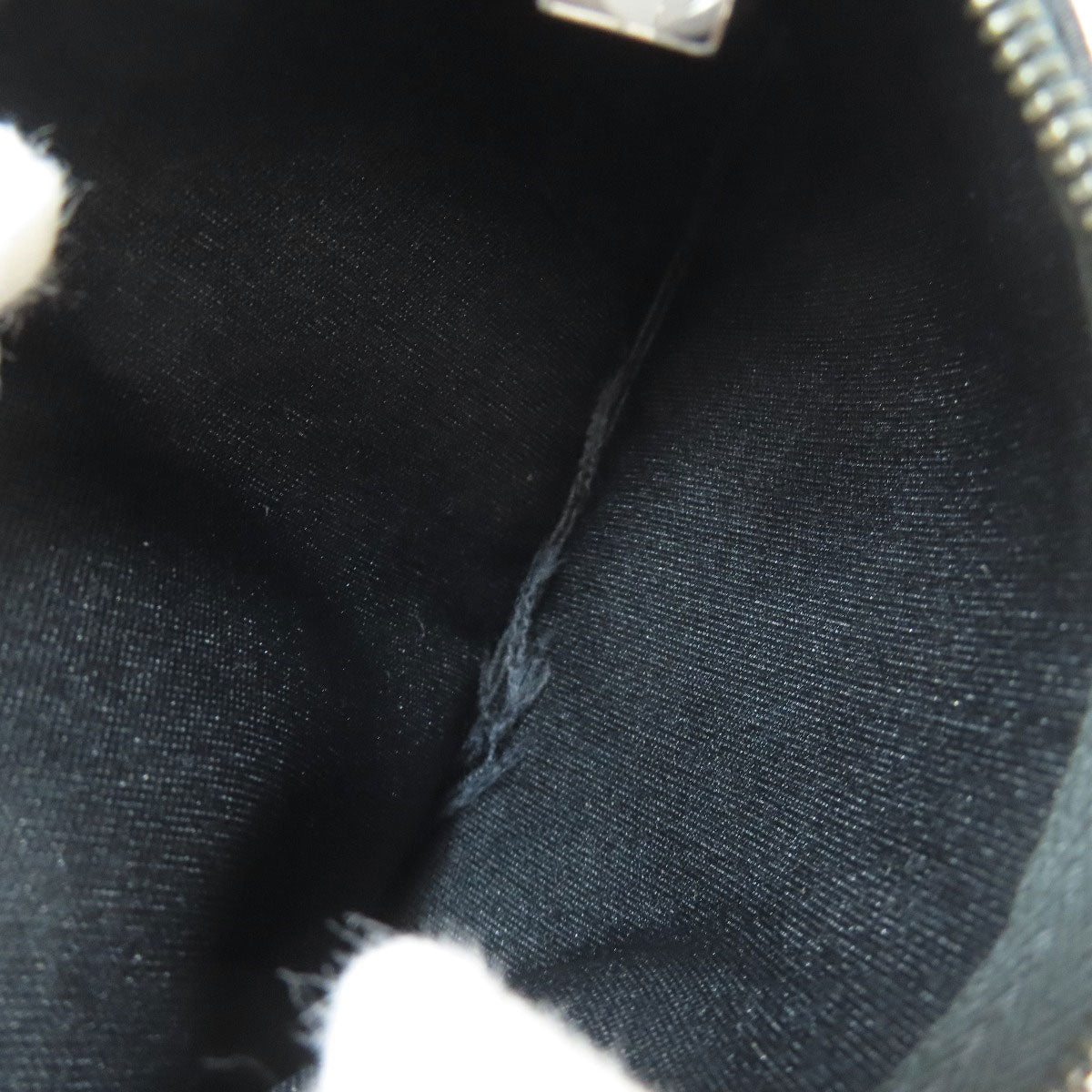 FENDI Tote Bag canvas black Zucca Pattern