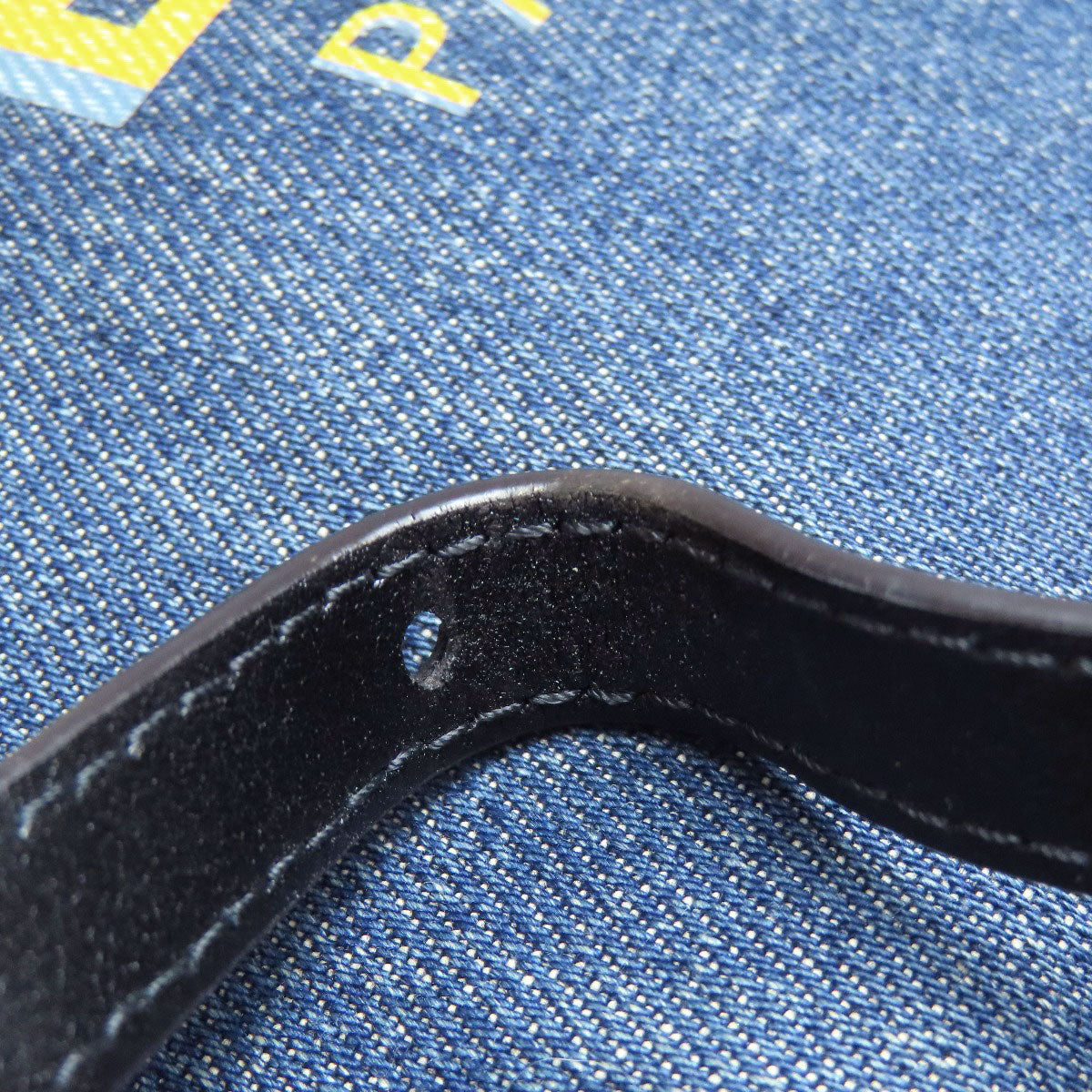Givenchy Handbag denim blue logo