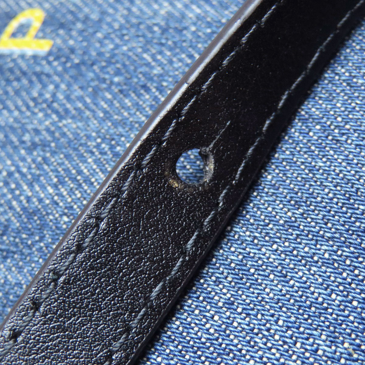 Givenchy Handbag denim blue logo