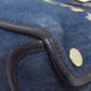 Givenchy Handbag denim blue logo