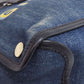 Givenchy Handbag denim blue logo