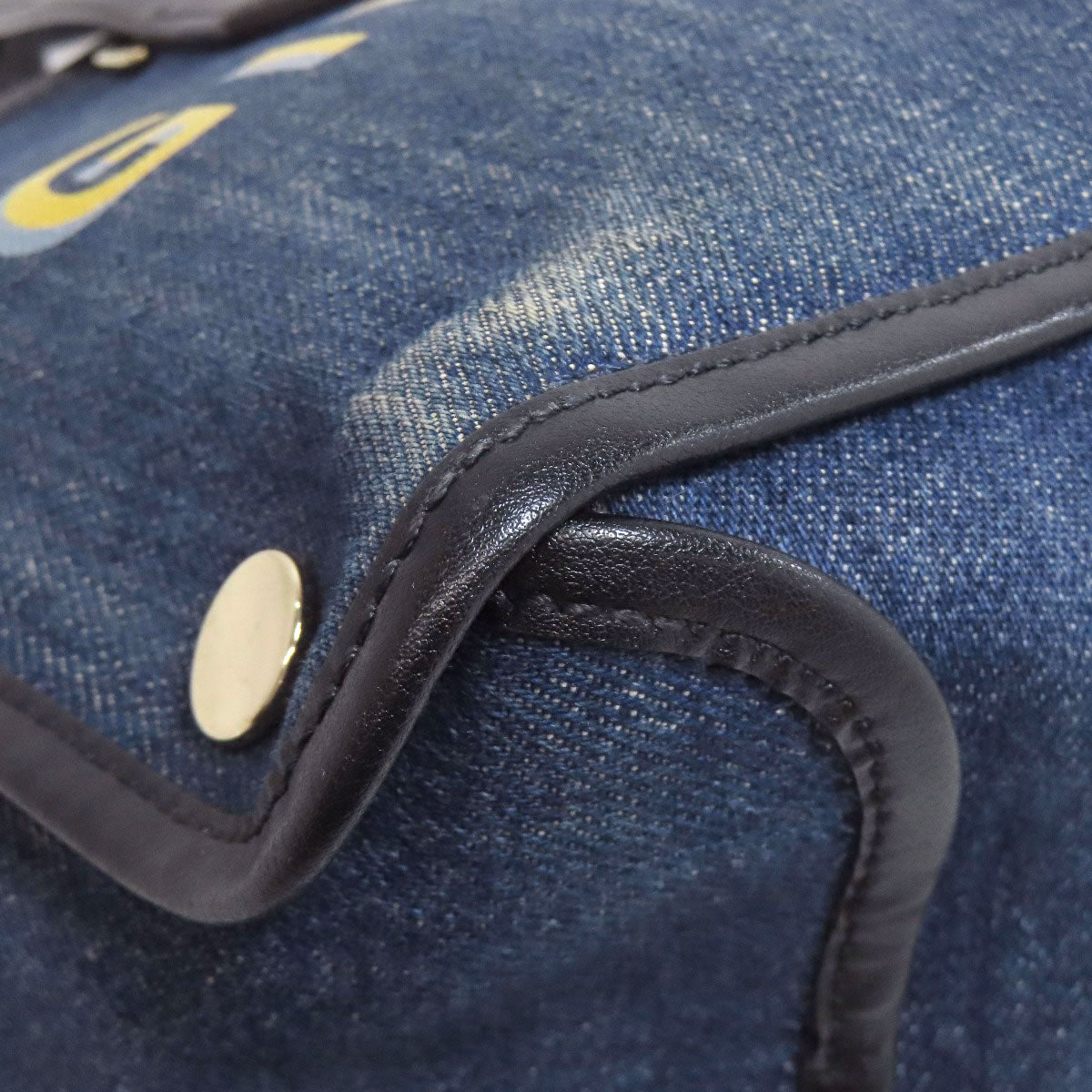 Givenchy Handbag denim blue logo