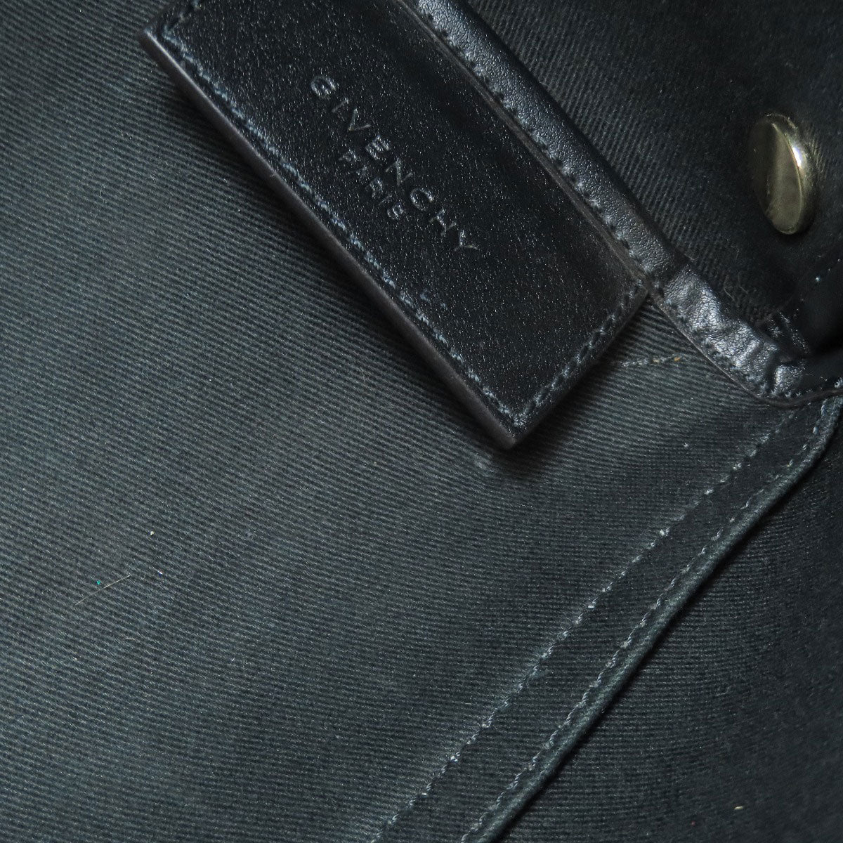 Givenchy Handbag denim blue logo