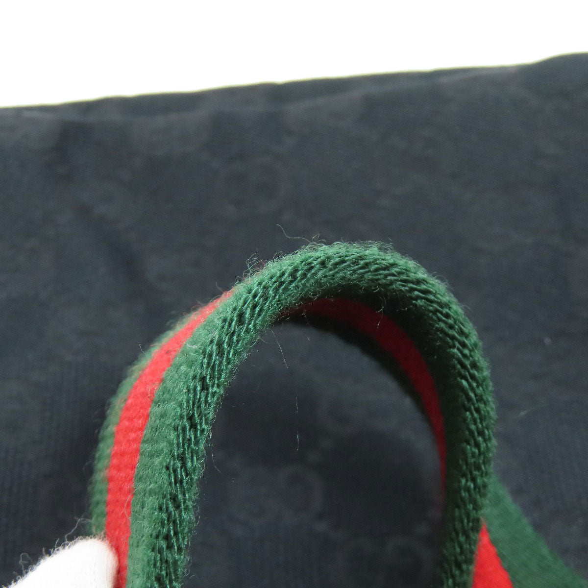 GUCCI Hip bag 28566 canvas black GG