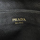 PRADA Shoulder Bag 1BD163 Calfskin black logo