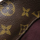 LOUIS VUITTON Shoulder Bag M40935 Monogram canvas Brown District PM Monogram Macassar