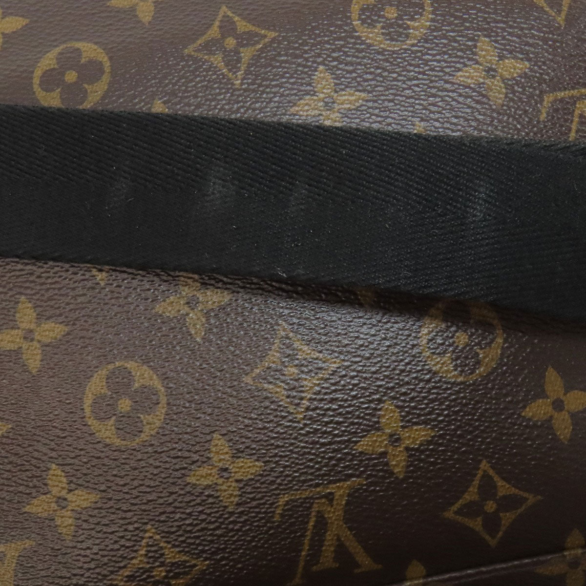 LOUIS VUITTON Shoulder Bag M40935 Monogram canvas Brown District PM Monogram Macassar