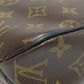 LOUIS VUITTON Shoulder Bag M40935 Monogram canvas Brown District PM Monogram Macassar