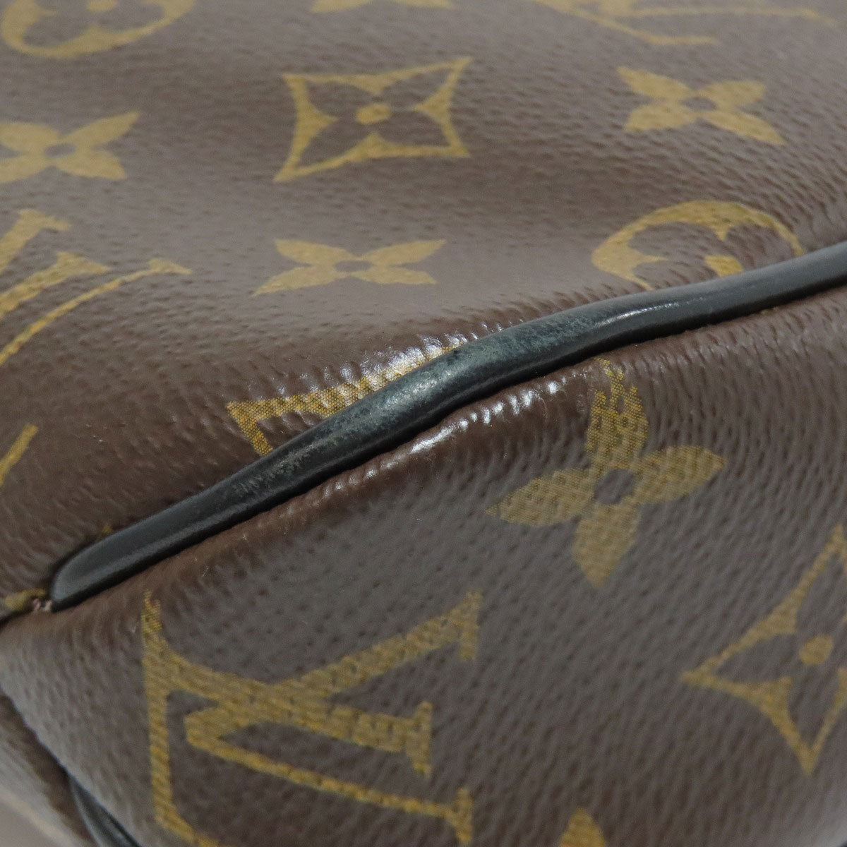 LOUIS VUITTON Shoulder Bag M40935 Monogram canvas Brown District PM Monogram Macassar